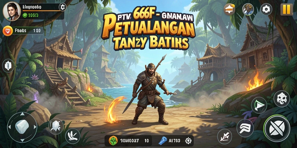 Screenshot gameplay 666F yang menampilkan petualangan seru.