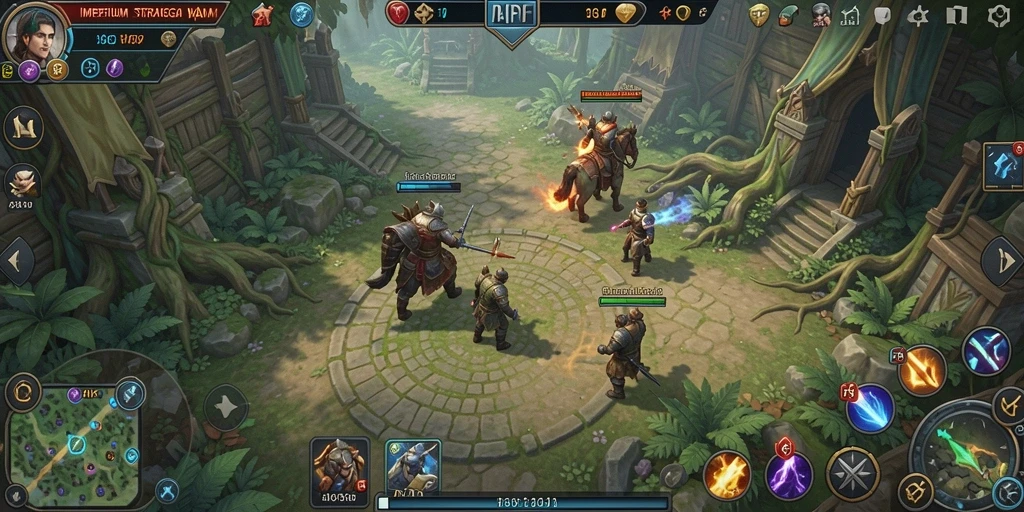 Tampilan gameplay yang menarik dari API66 dengan strategi dan pengelolaan sumber daya.