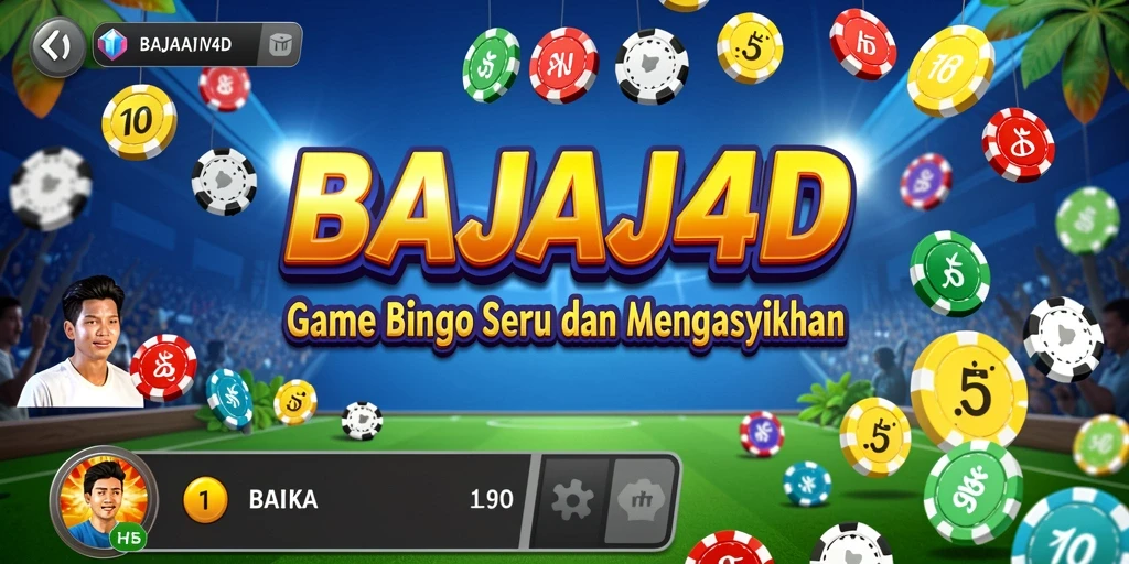 Tampilan permainan Bingo yang menarik di BAJAJ4D.