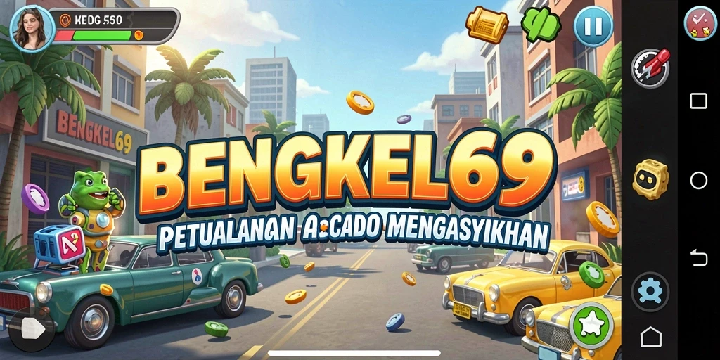 Tampilan screenshot permainan BENGKEL69 yang seru dan menghibur.