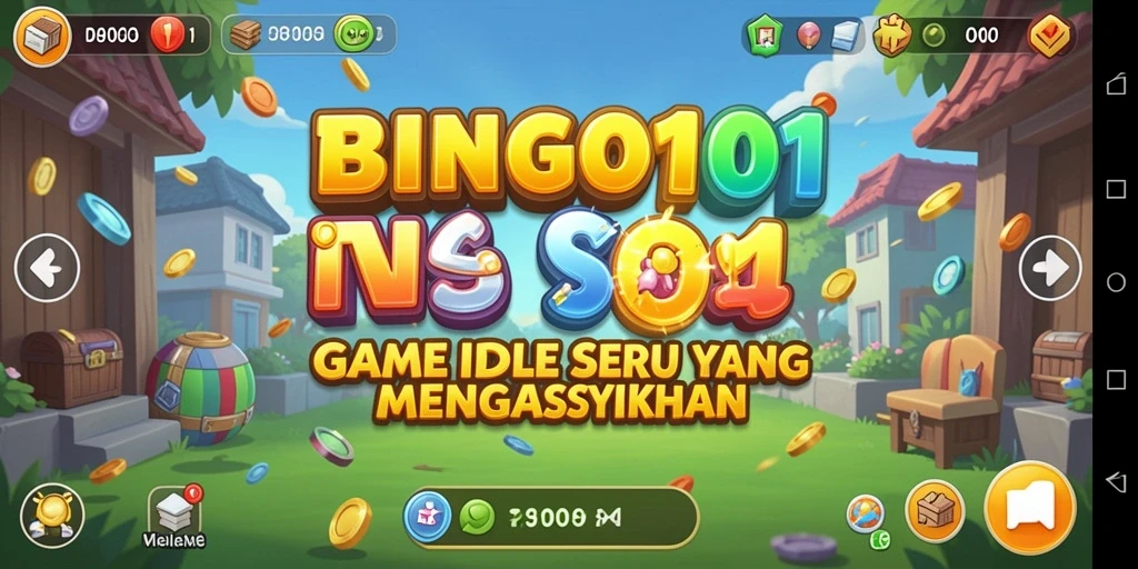 Screenshot BINGO101 yang menampilkan gameplay seru dan interaktif.