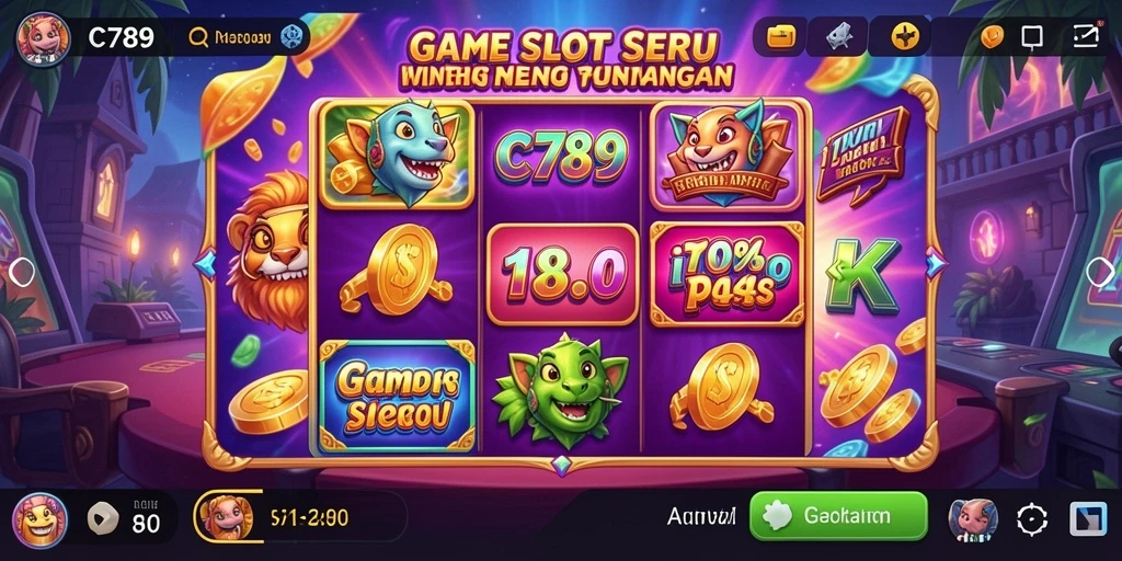 Screenshot gameplay C789 menampilkan momen seru saat bermain slot.