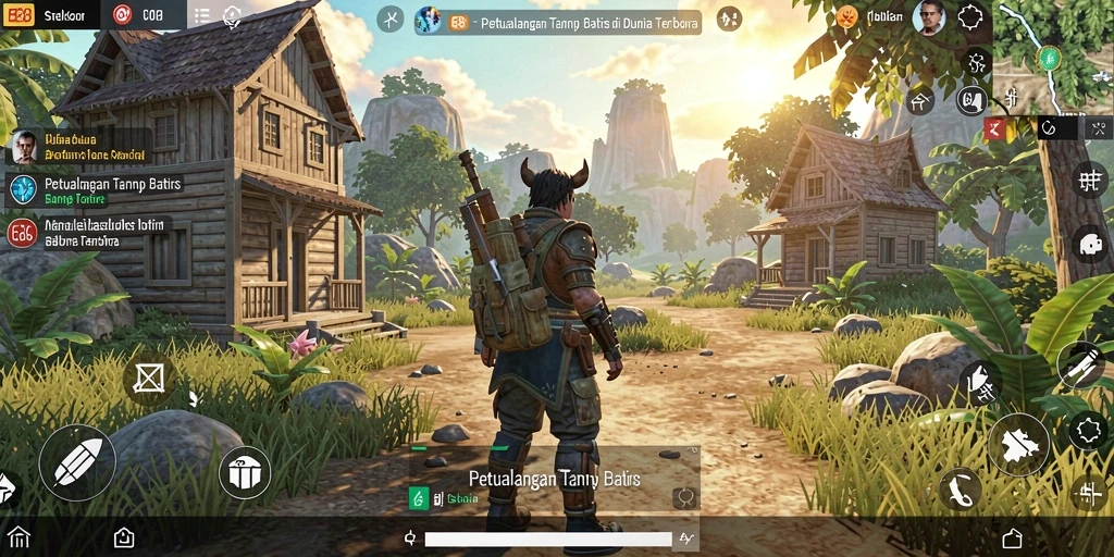 Gameplay E88 yang menarik di dunia terbuka yang luas.