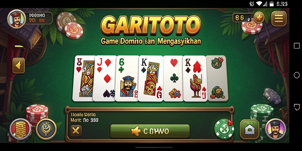 Tampilan gameplay GARITOTO yang seru dan interaktif.