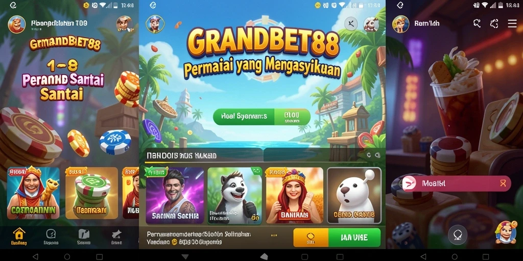 Tampilan seru gameplay <strong>GRANDBET88</strong> yang mengasyikkan dan menarik.