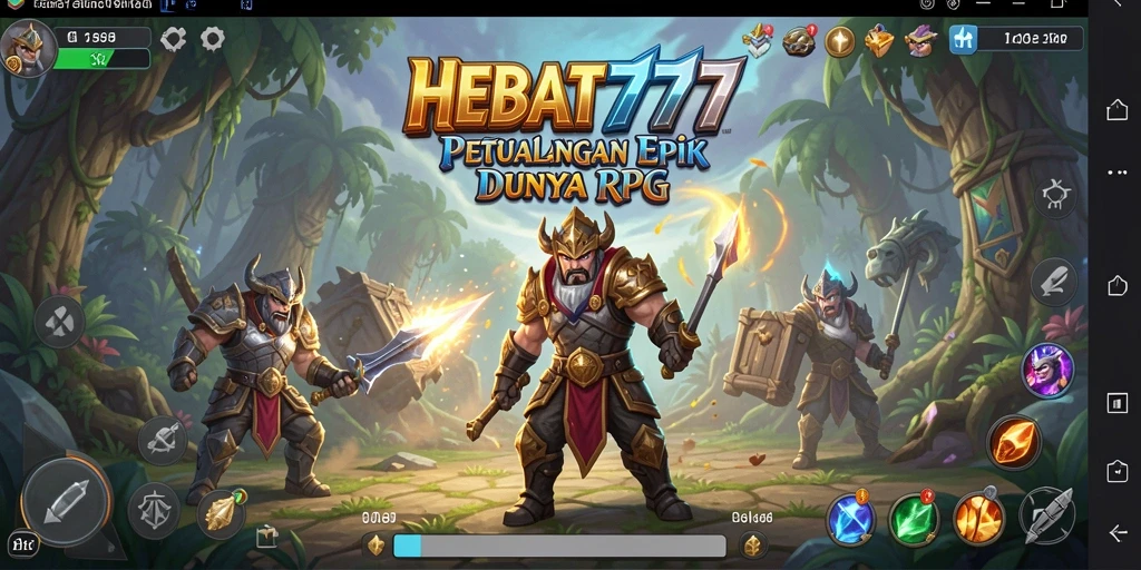 Tampilan menarik dari gameplay HEBAT777 dengan karakter dan aksi pertarungan.