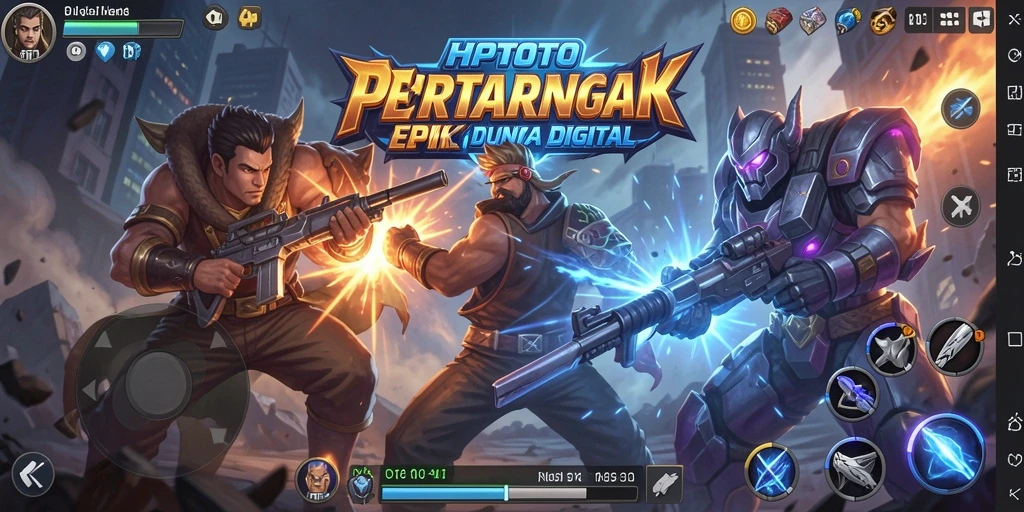 Tampilan dinamis dari pertarungan seru di HPTOTO.