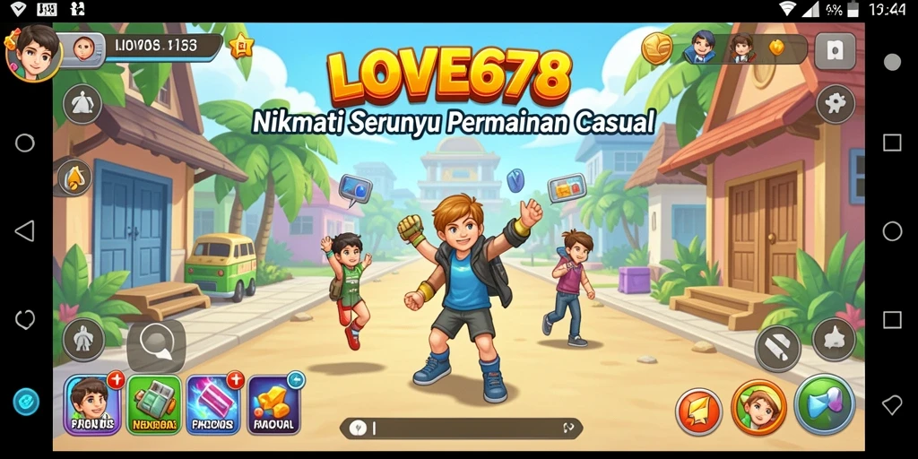 Tampilan gameplay LOVE678 yang seru dan menawan.