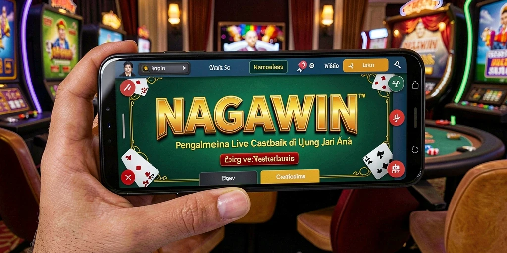 Tampilan gameplay mendebarkan di NAGAWIN Live Casino.