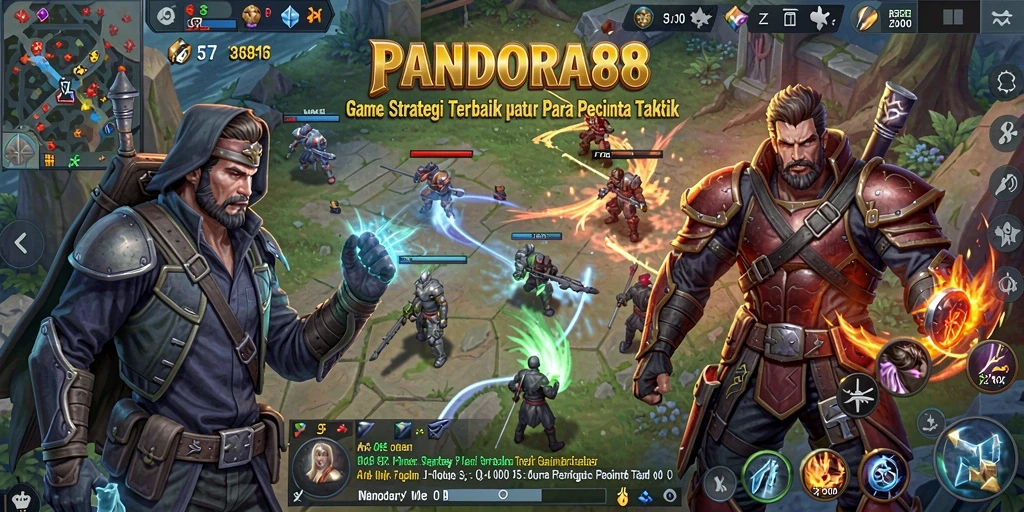 Tampilan gameplay PANDORA88 yang menarik dan strategi yang mendebarkan.