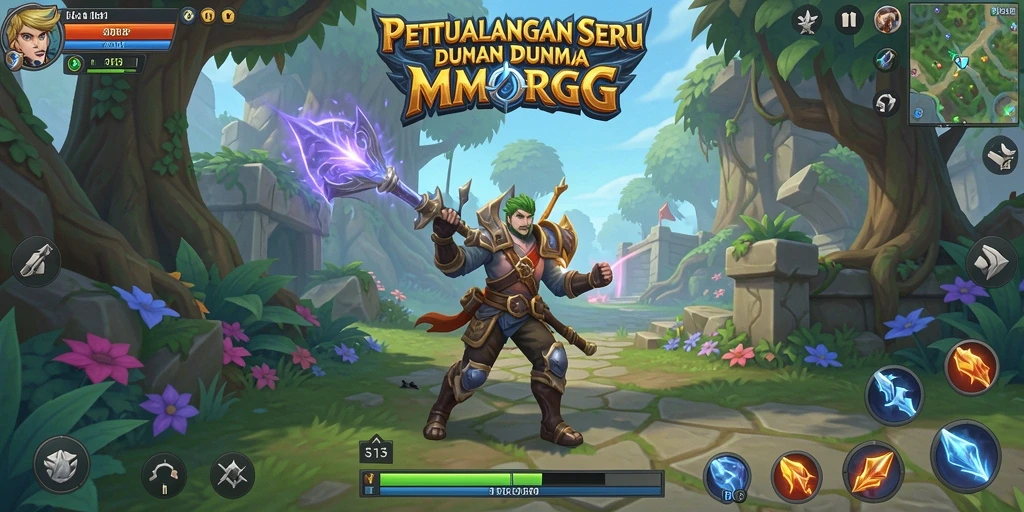 Gameplay dinamis dan seru dalam S13 MMORPG.