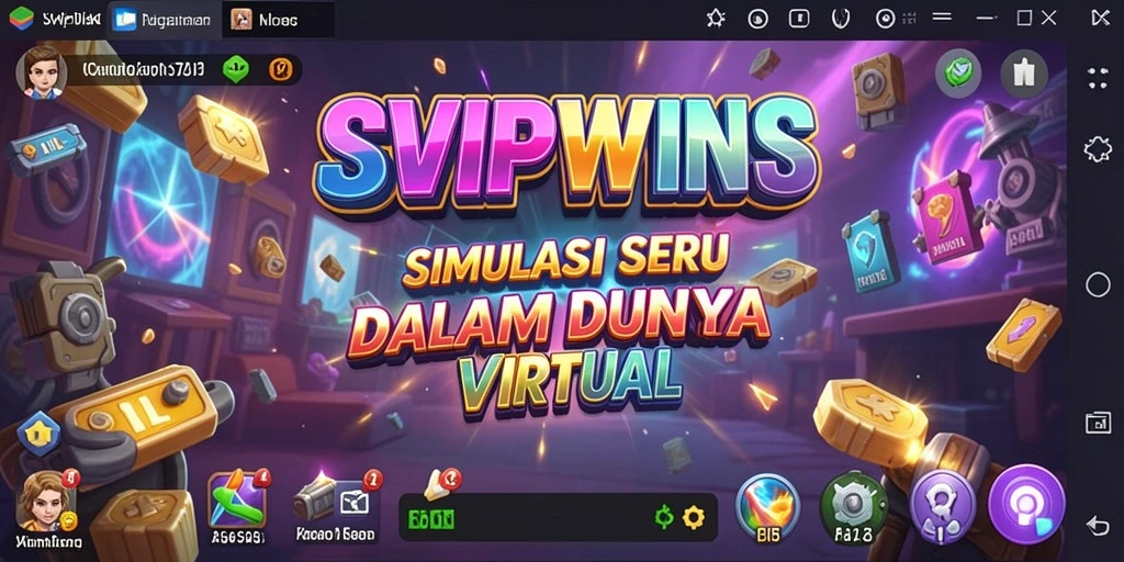 Tampilan gameplay menarik dari SVIPWINS yang menunjukkan interaksi pemain.