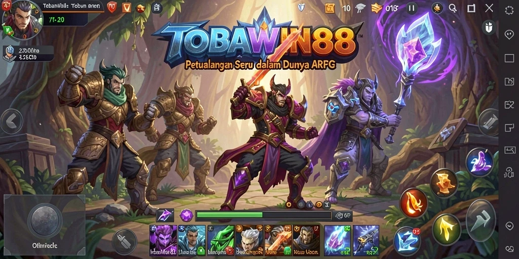 Gameplay seru dalam TOBAWIN88 dengan aksi ARPG yang mendebarkan.